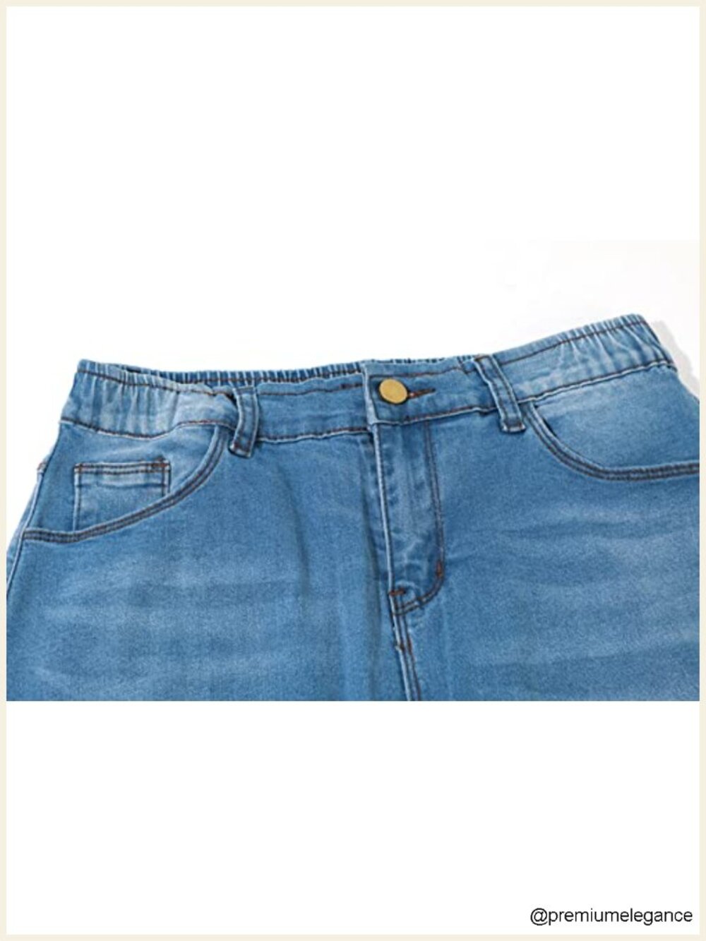 Women's Maxi Denim Skirt A-Line High Waist 5 Pocket Casual - Picture 3 of 3